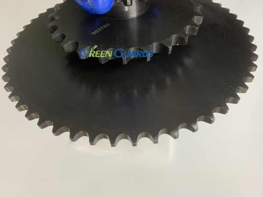 OEM Standard Pinion Double Sprocket G663703 Εναλλακτικά εξαρτήματα εξοπλισμού γκαζόν για μηχανή Turfco
