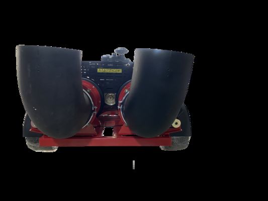 OEM γήπεδο γκολφ Δίδυμες ανεμογεννήτριες Φουσκωτή απορριμμάτων, Φουσκωτή φύλλων γρασίδι, 3600r Min 4 χρονοβόρα οδήγηση βενζίνης