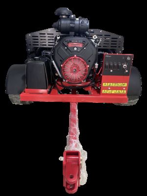 OEM γήπεδο γκολφ Δίδυμες ανεμογεννήτριες Φουσκωτή απορριμμάτων, Φουσκωτή φύλλων γρασίδι, 3600r Min 4 χρονοβόρα οδήγηση βενζίνης