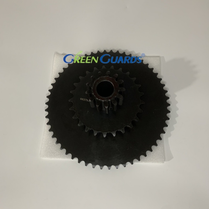 OEM Standard Pinion Double Sprocket G663703 Εναλλακτικά εξαρτήματα εξοπλισμού γκαζόν για μηχανή Turfco